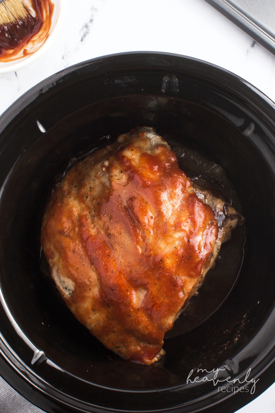 Slow Cooker Ribs Recipe My Heavenly Recipes