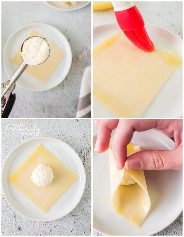 Cream Cheese Wontons Recipe My Heavenly Recipes