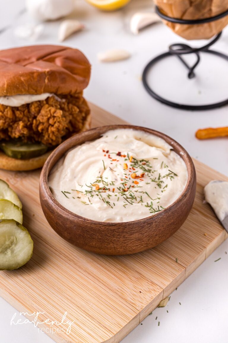 Easy Garlic Aioli Recipe My Heavenly Recipes