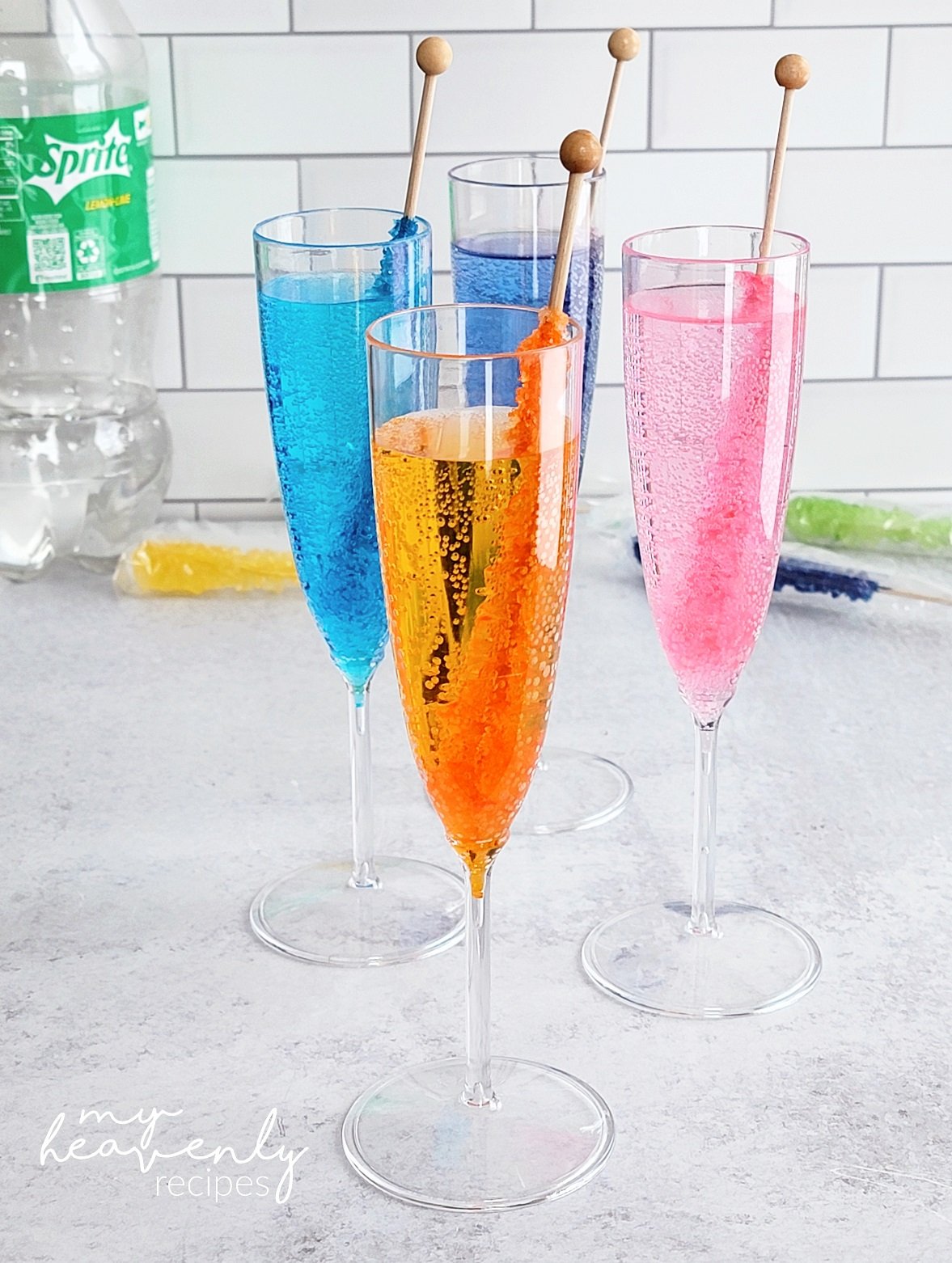Rock Candy Mocktails My Heavenly Recipes