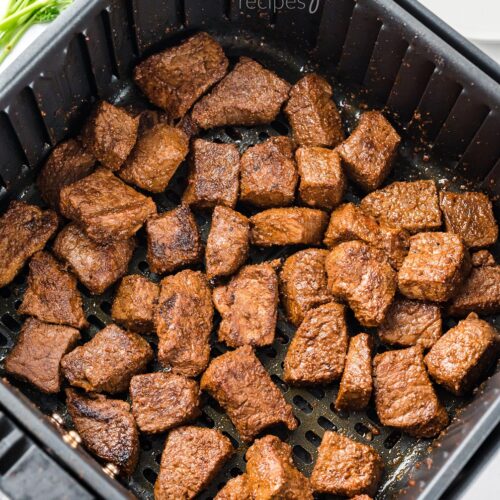 Air Fryer Steak Bites Recipe My Heavenly Recipes