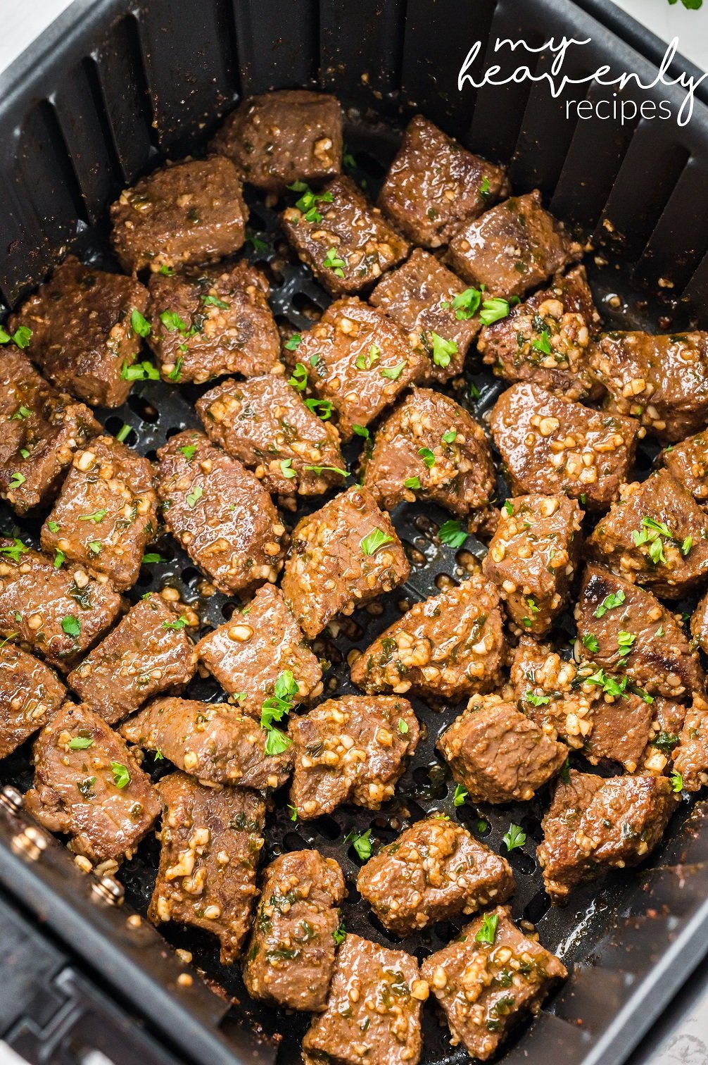 Air Fryer Steak Bites Recipe My Heavenly Recipes