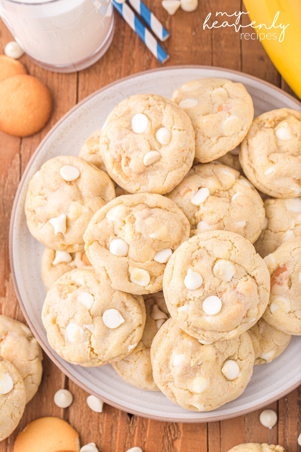 Banana Pudding Cookies Recipe My Heavenly Recipes 1655