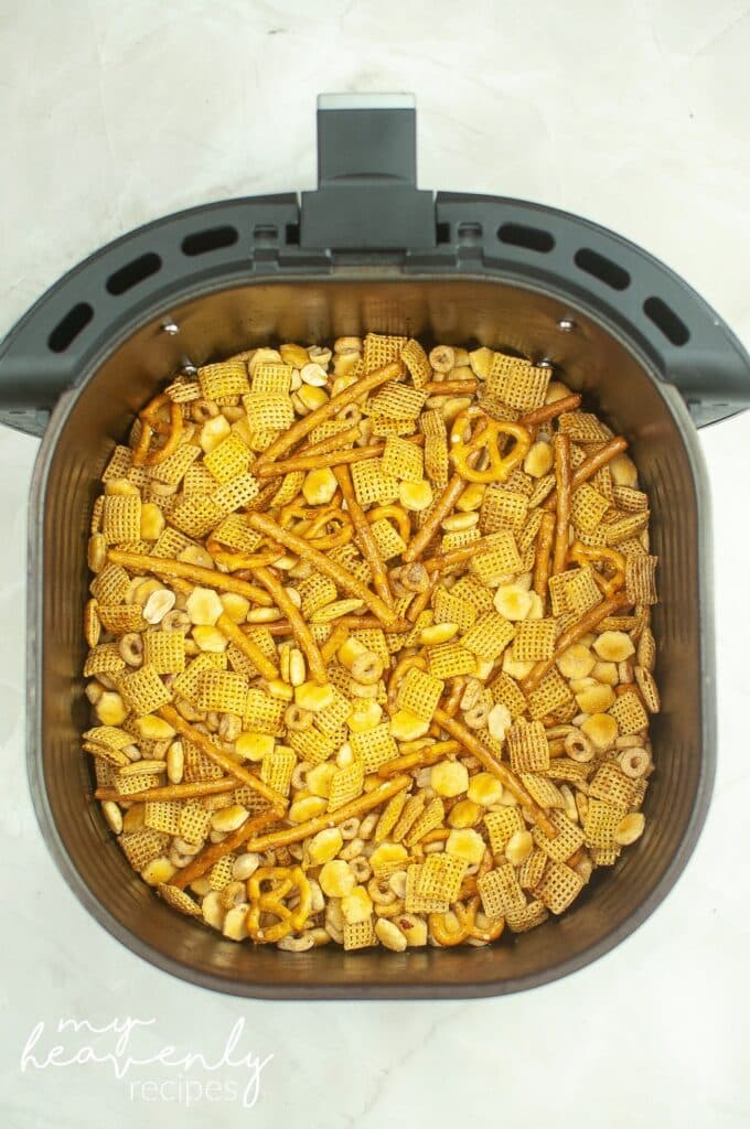 Air Fryer Ranch Chex Mix - Tornadough Alli