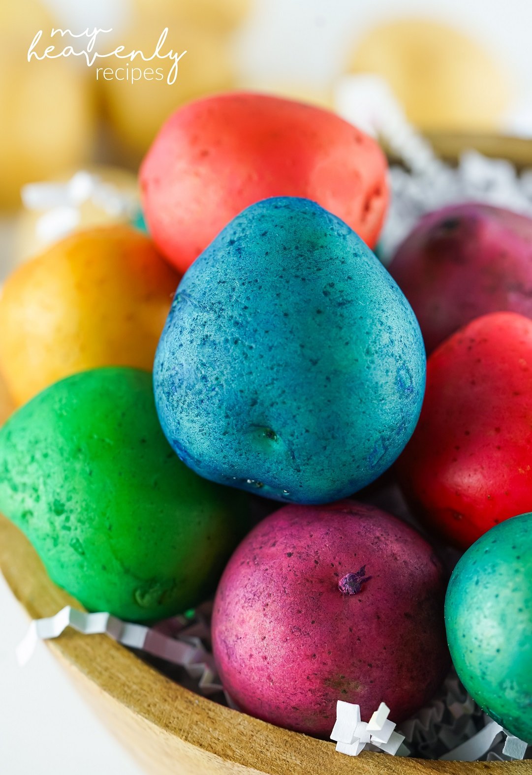 Potato Easter Egg Decorating My Heavenly Recipes