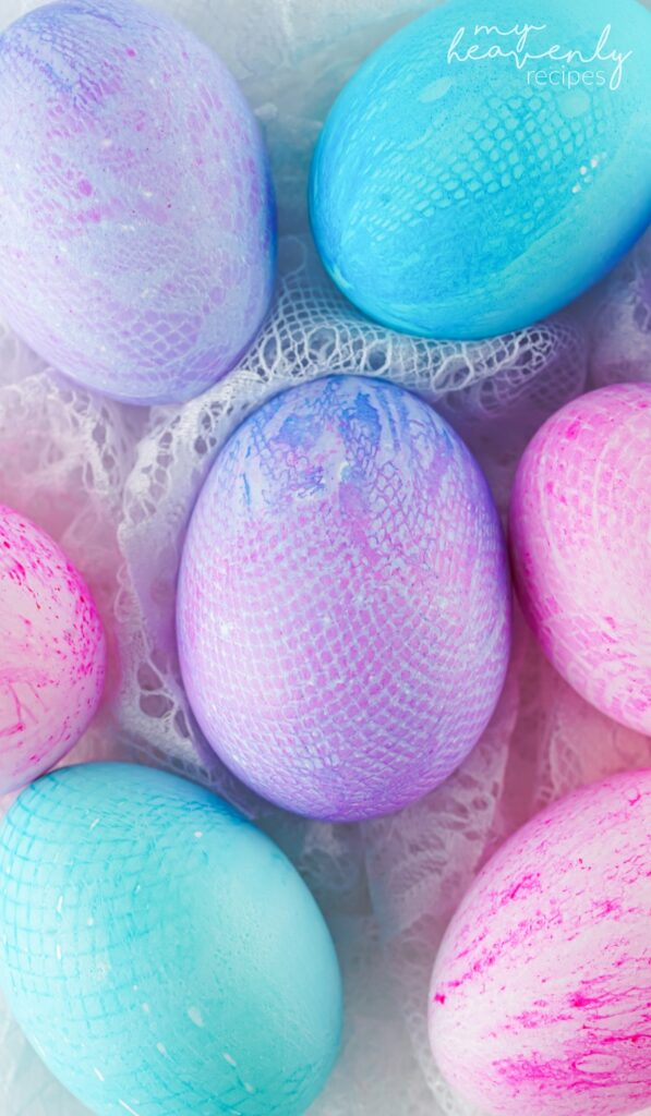 Neat ways to store color easter eggs