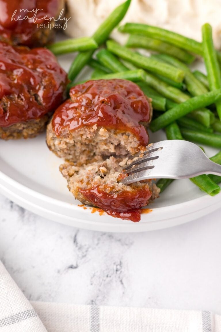 Mini Meatloaves Recipe My Heavenly Recipes