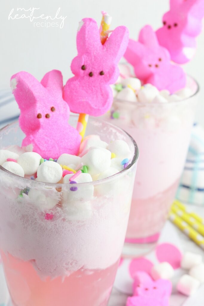 Bunny Punch with Bunny Tail Stirrers! ⋆ Sprinkle Some Fun