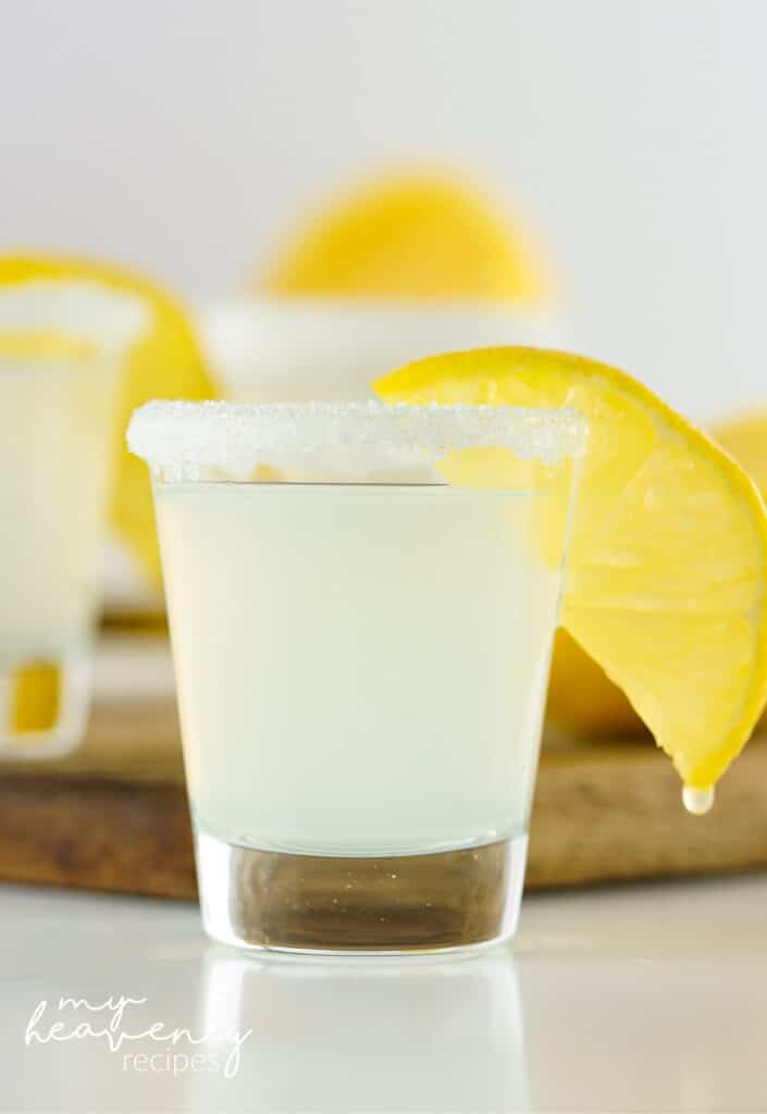 Lemon Drop Shot - Holiday Cocktails