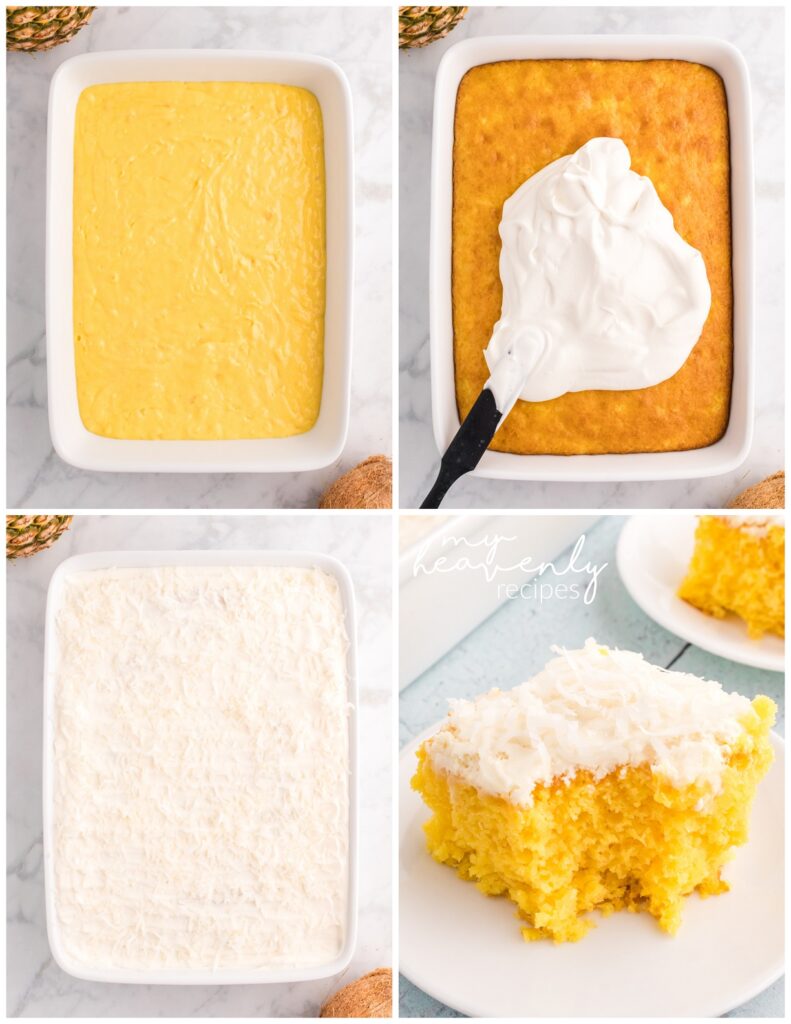 Crafty Morning - Moist Pineapple Cake with a Coconut Cream... | Facebook