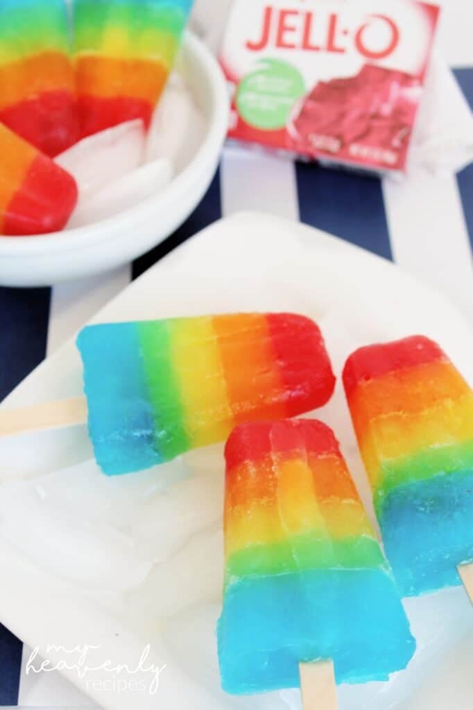 Jello Popsicles Recipe - My Heavenly Recipes