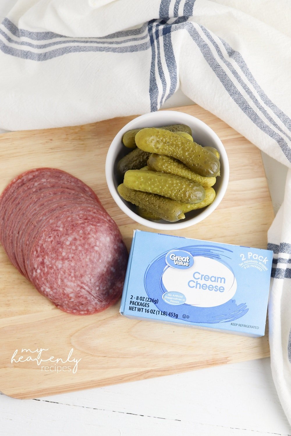 Salami Pickle Roll Ups My Heavenly Recipes