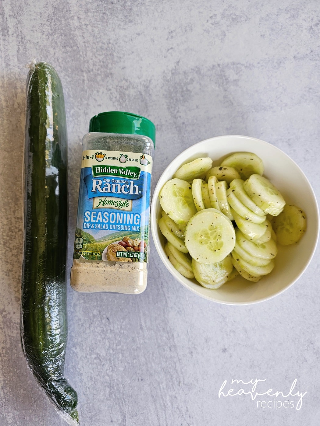 Ranch Cucumber “Chips”