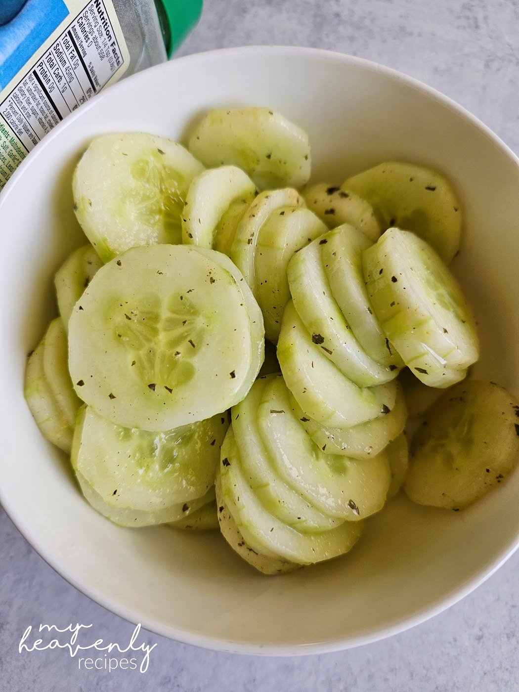 Ranch Cucumber "Chips" My Heavenly Recipes