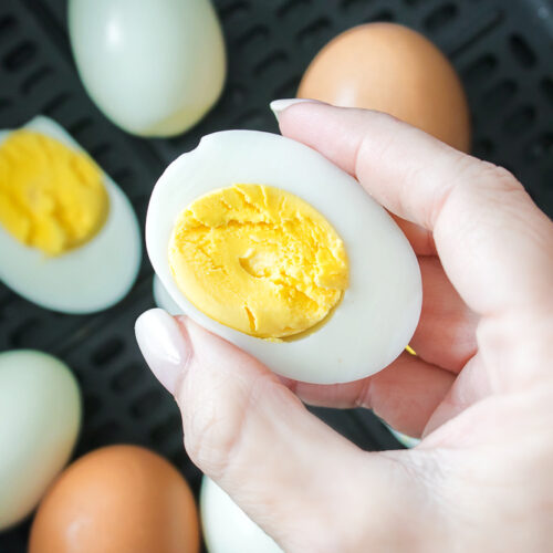 Air Fryer Hard Boiled Eggs Instructions My Heavenly Recipes