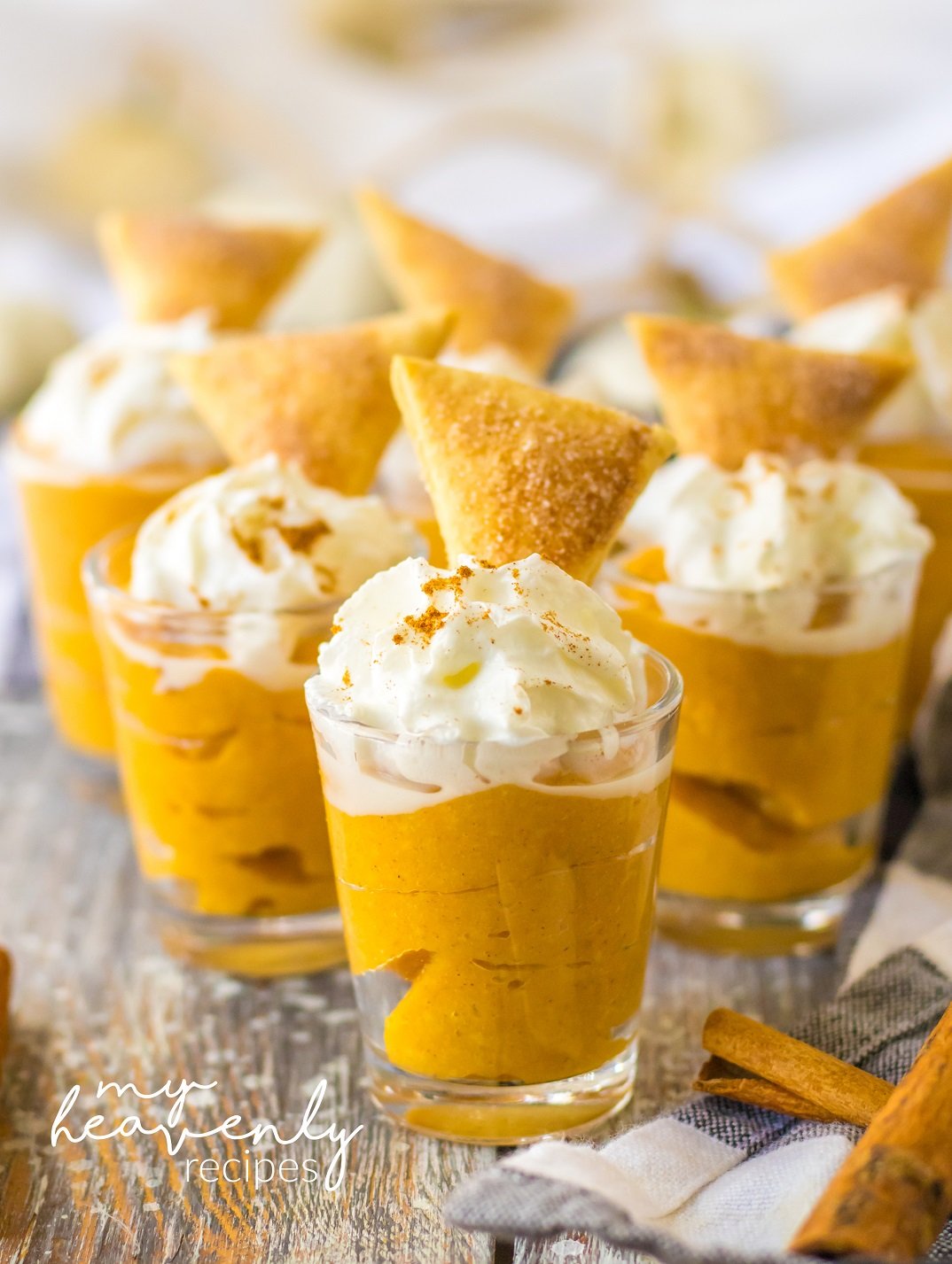 Pumpkin Pie Pudding Shots