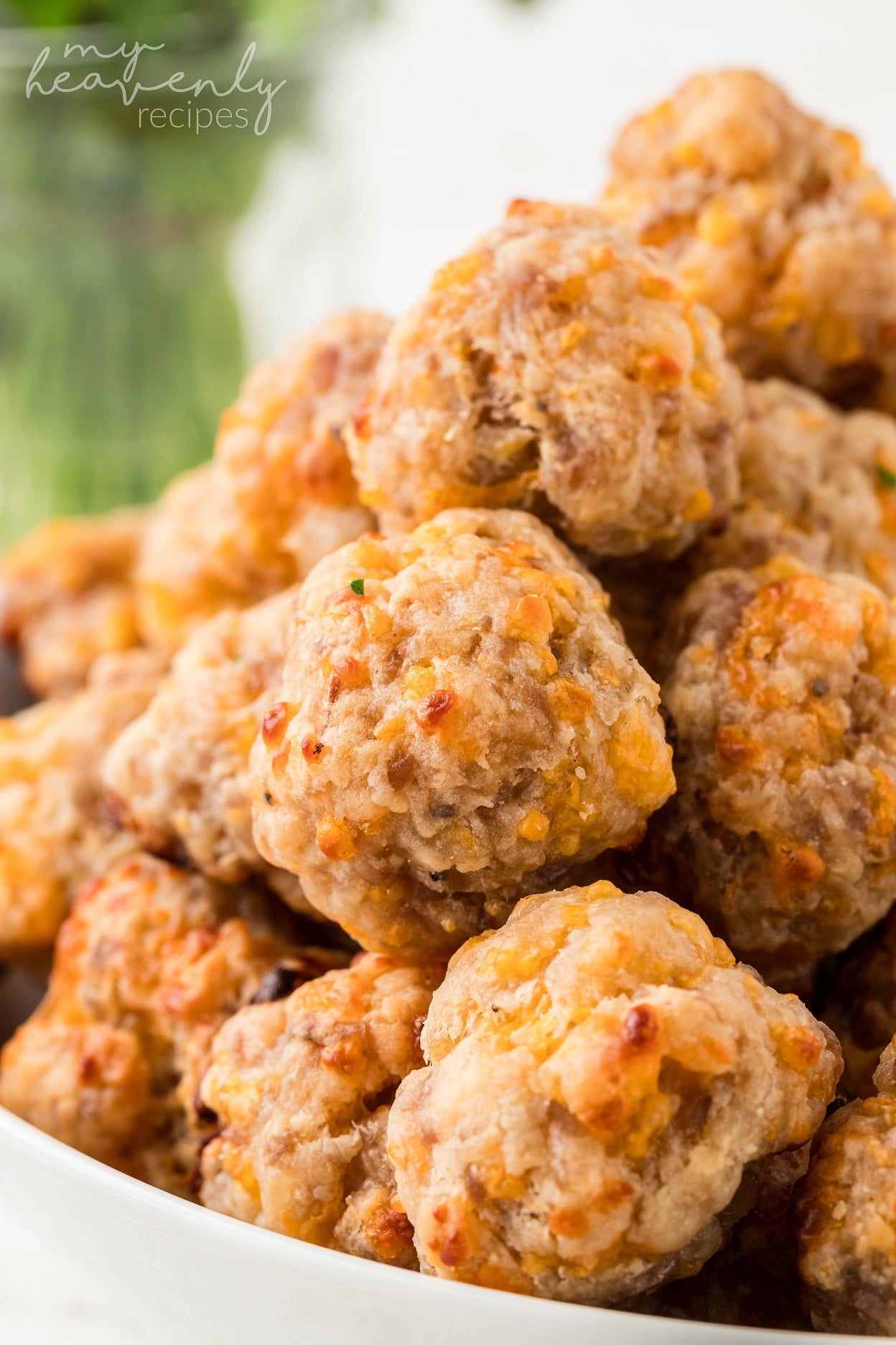Bisquick Sausage Balls Recipe - My Heavenly Recipes