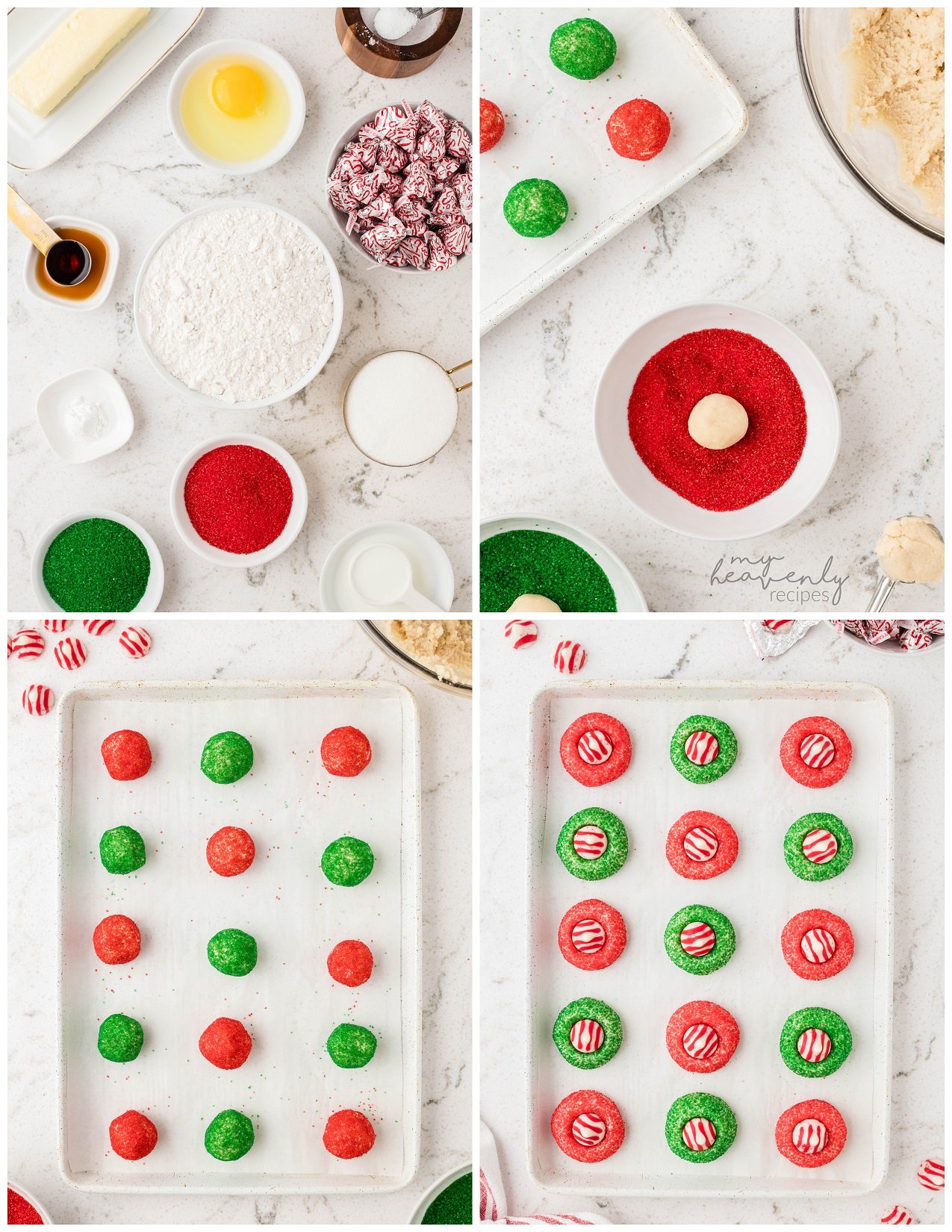 Candy Cane Blossoms Recipe My Heavenly Recipes