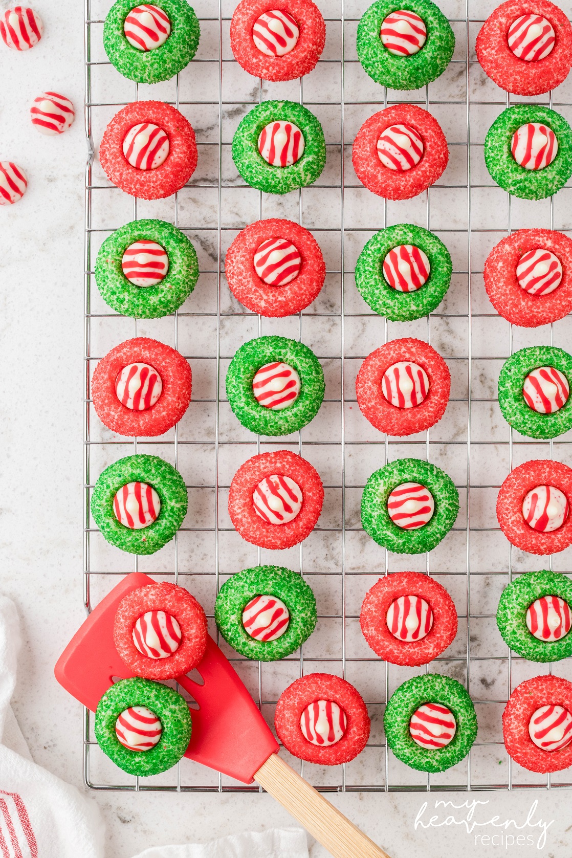 Candy Cane Blossoms Recipe My Heavenly Recipes Candy cane blossoms recipe my heavenly recipes