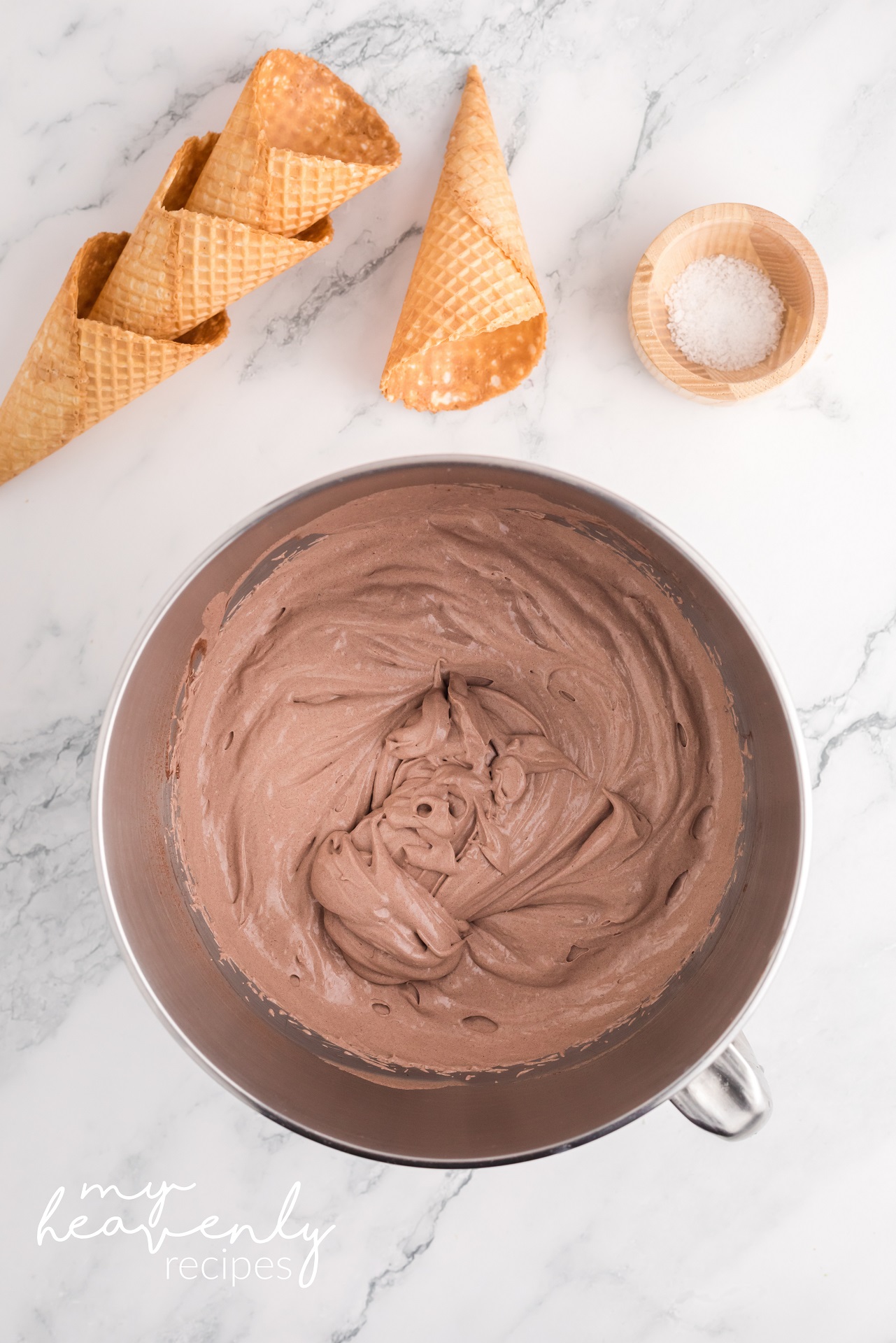 Homemade Chocolate Ice Cream Recipe - My Heavenly Recipes