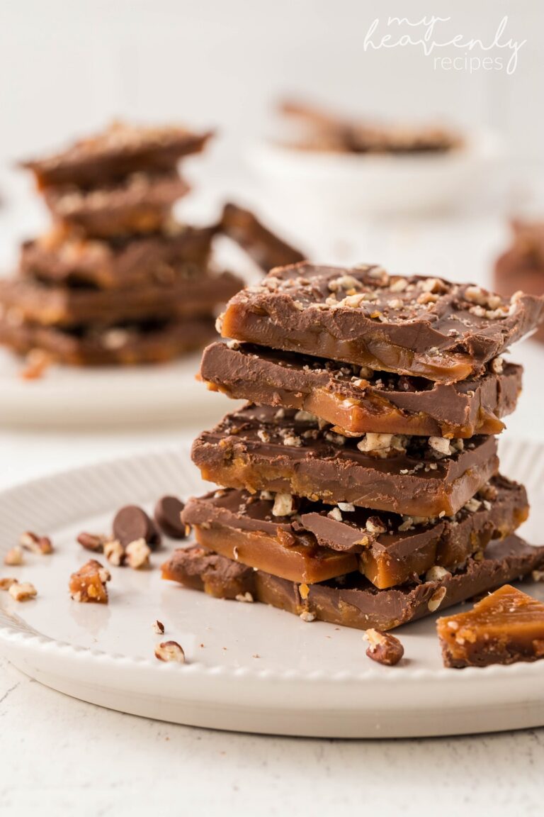 English Toffee Recipe - My Heavenly Recipes