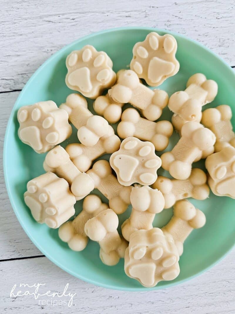 Frozen yogurt dog treats recipe my heavenly recipes