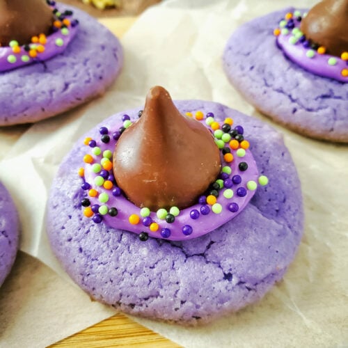 Witch Hat Cookies - My Heavenly Recipes