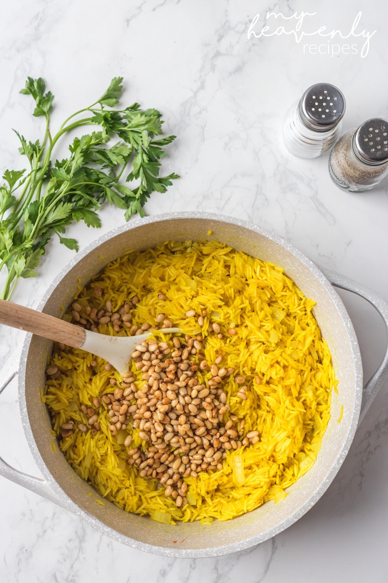 Mediterranean Rice Recipe - My Heavenly Recipes