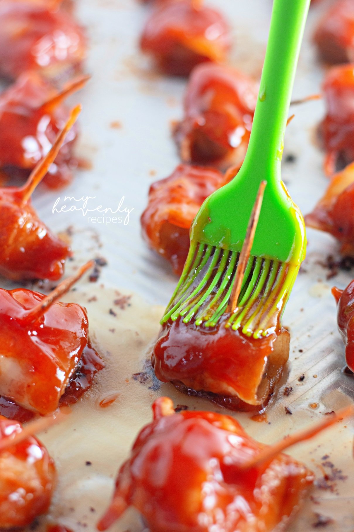 Bacon Wrapped Water Chestnuts My Heavenly Recipes