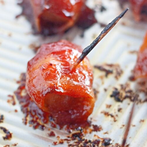 Bacon Wrapped Water Chestnuts My Heavenly Recipes