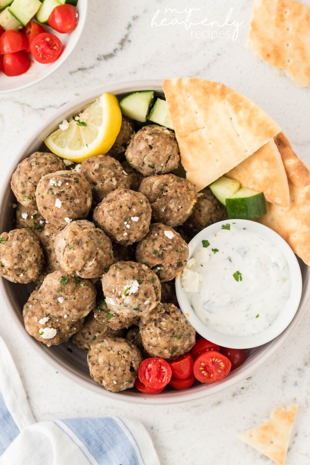 Greek Meatballs Recipe My Heavenly Recipes