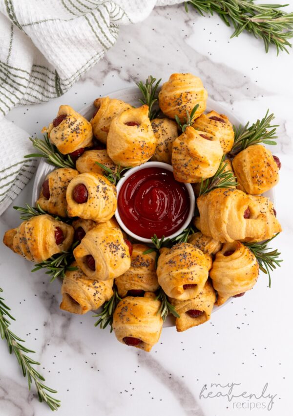 Pigs in a Blanket Recipe- Christmas Appetizer