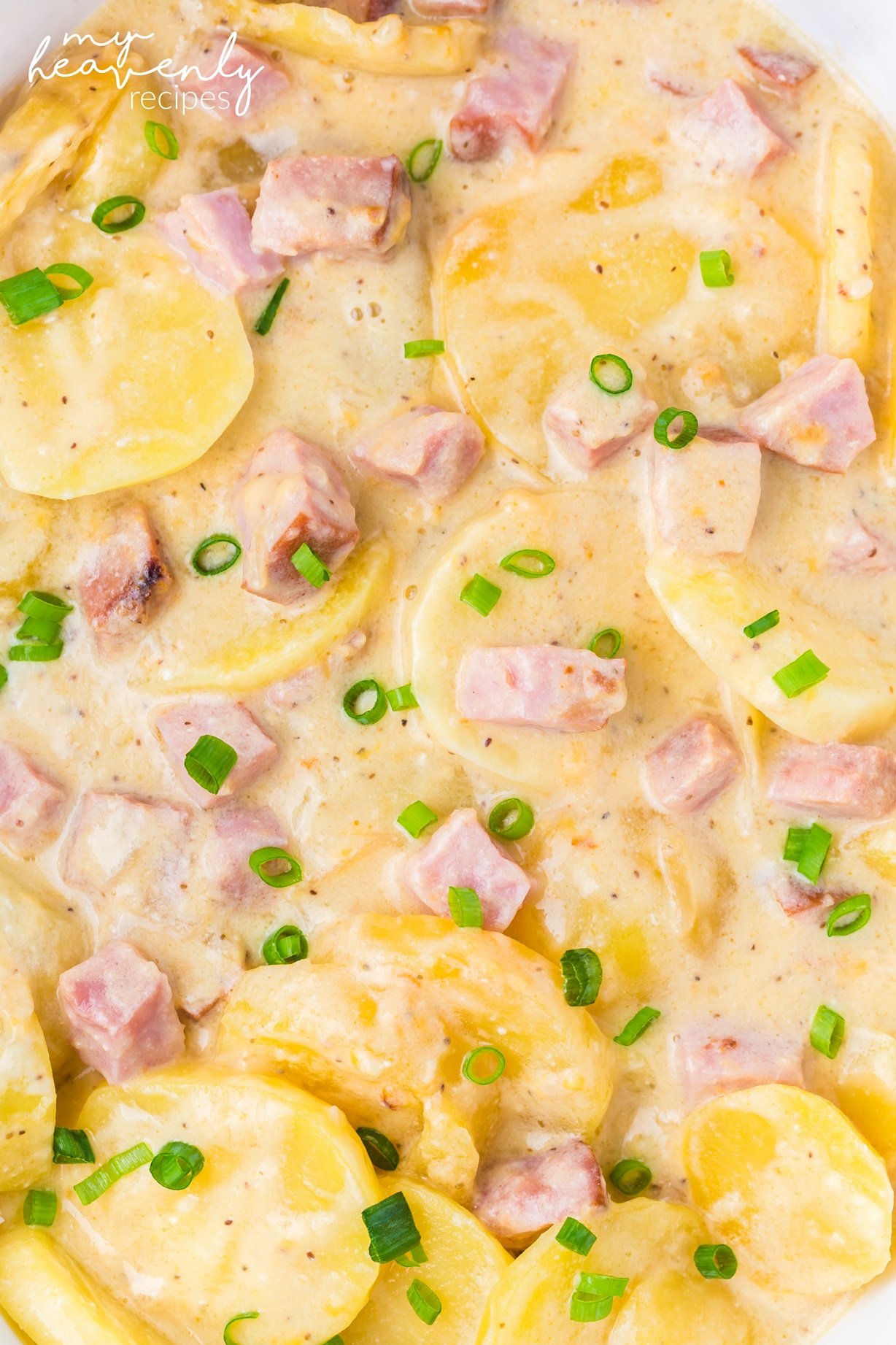 Scalloped Potatoes And Ham In The Slow Cooker My Heavenly Recipes 9709