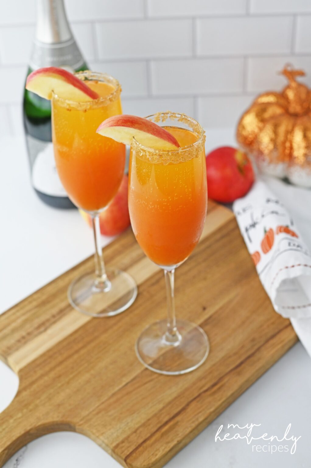 Thanksgiving Mimosas My Heavenly Recipes