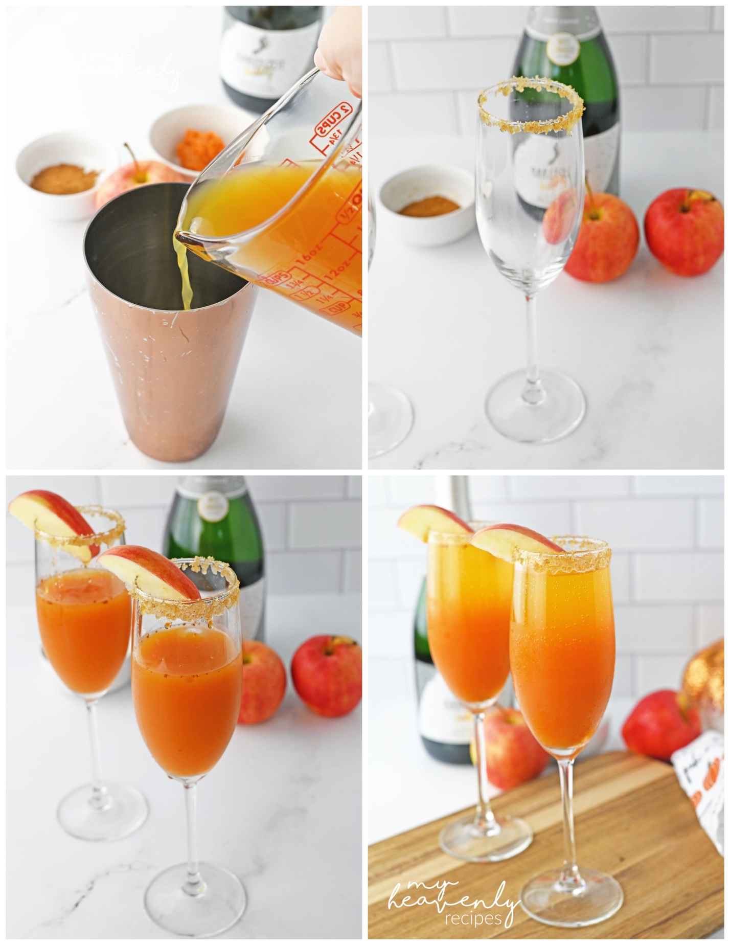 Thanksgiving Mimosas My Heavenly Recipes