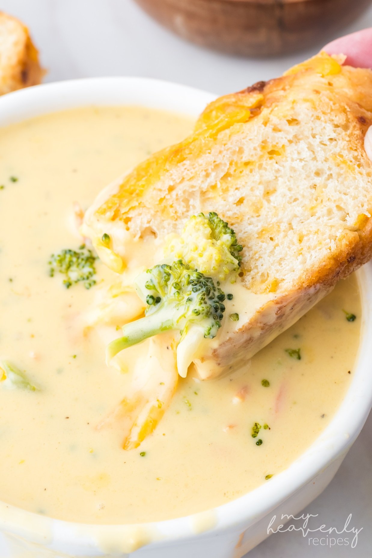 Broccoli and Cheese Soup Recipe - My Heavenly Recipes