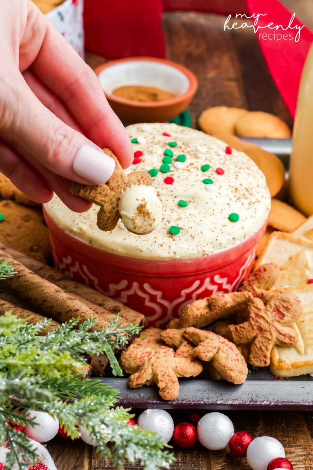Eggnog Dip Recipe My Heavenly Recipes