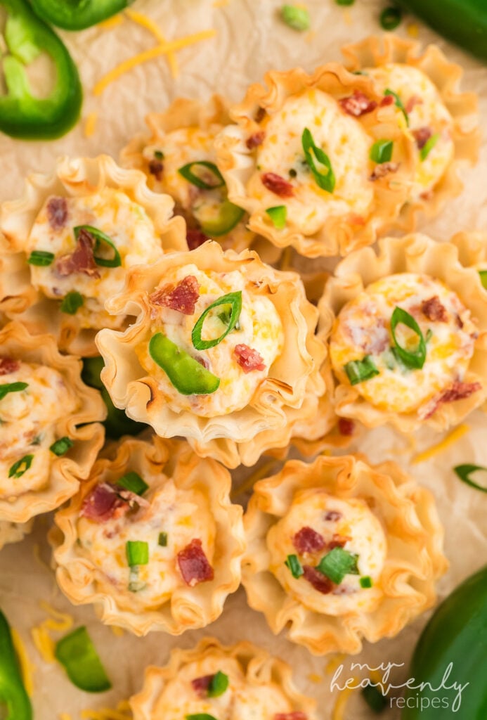 Jalapeno Popper Cups Recipe - My Heavenly Recipes