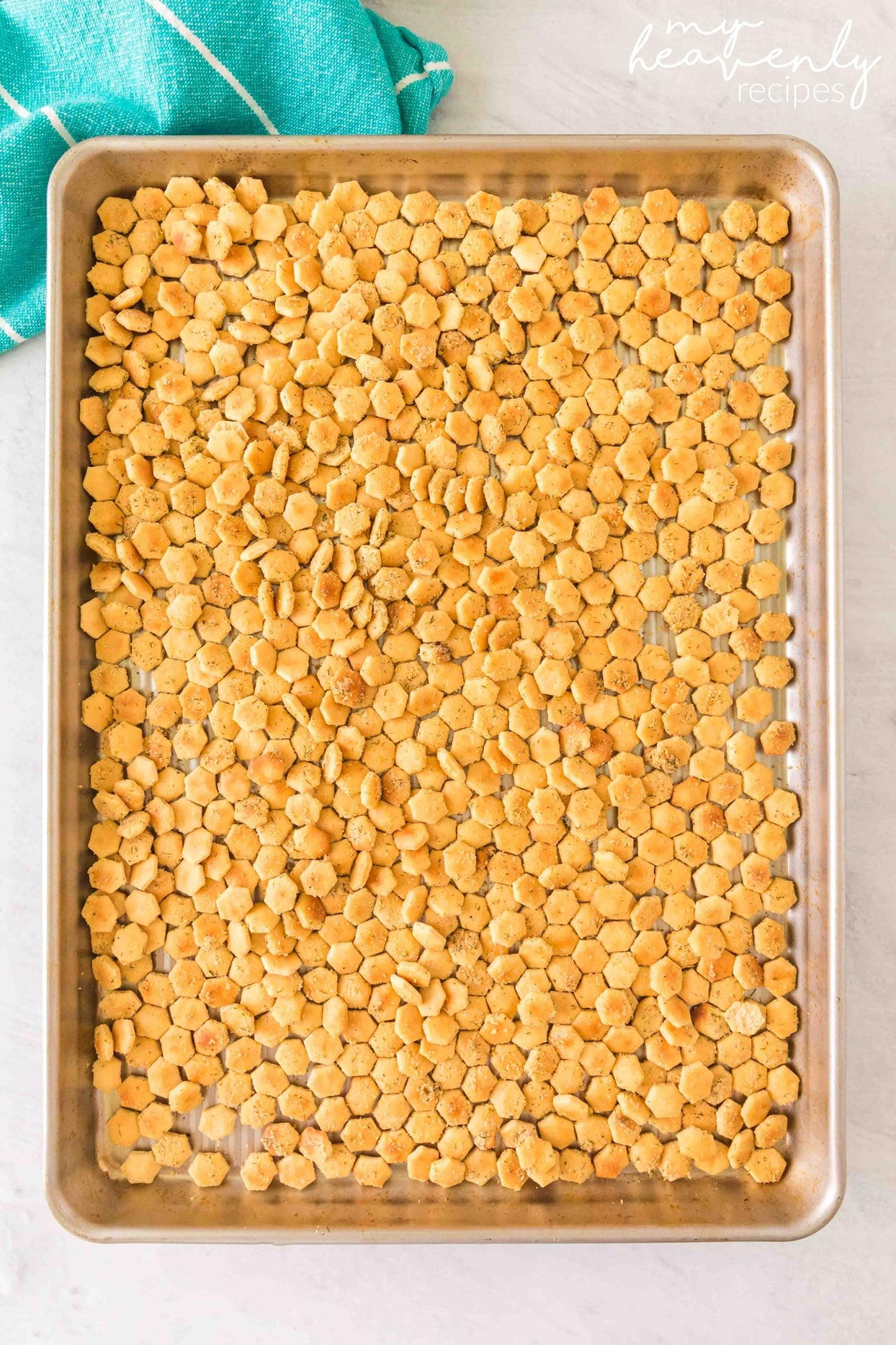 Ranch Oyster Crackers Recipe - My Heavenly Recipes