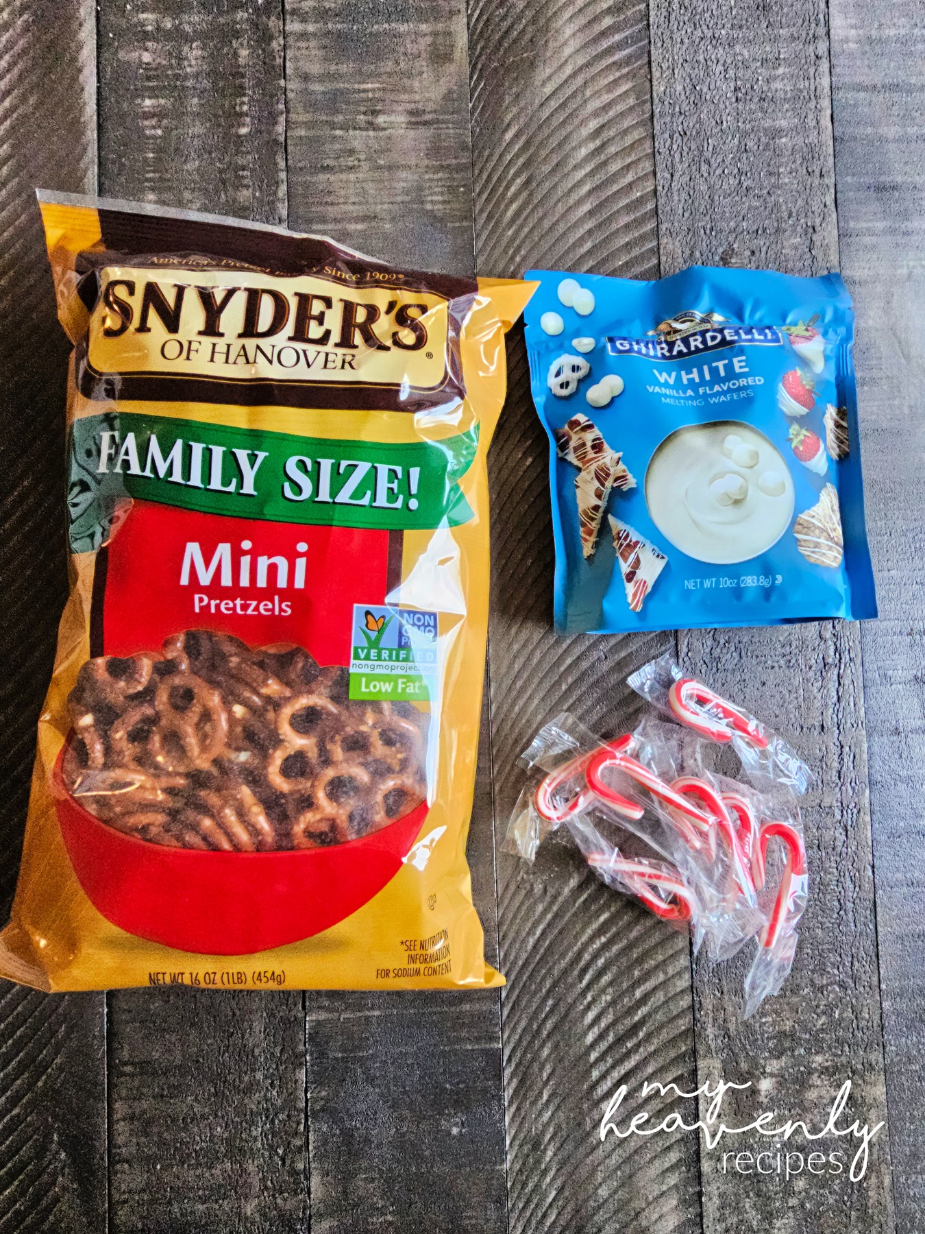 White Chocolate Peppermint Pretzels My Heavenly Recipes