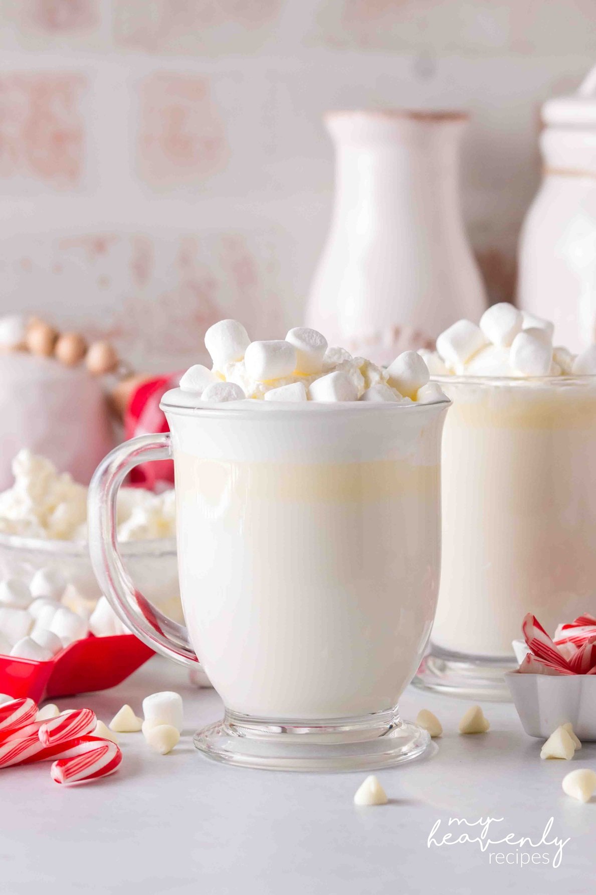 White Hot Chocolate Recipe - My Heavenly Recipes