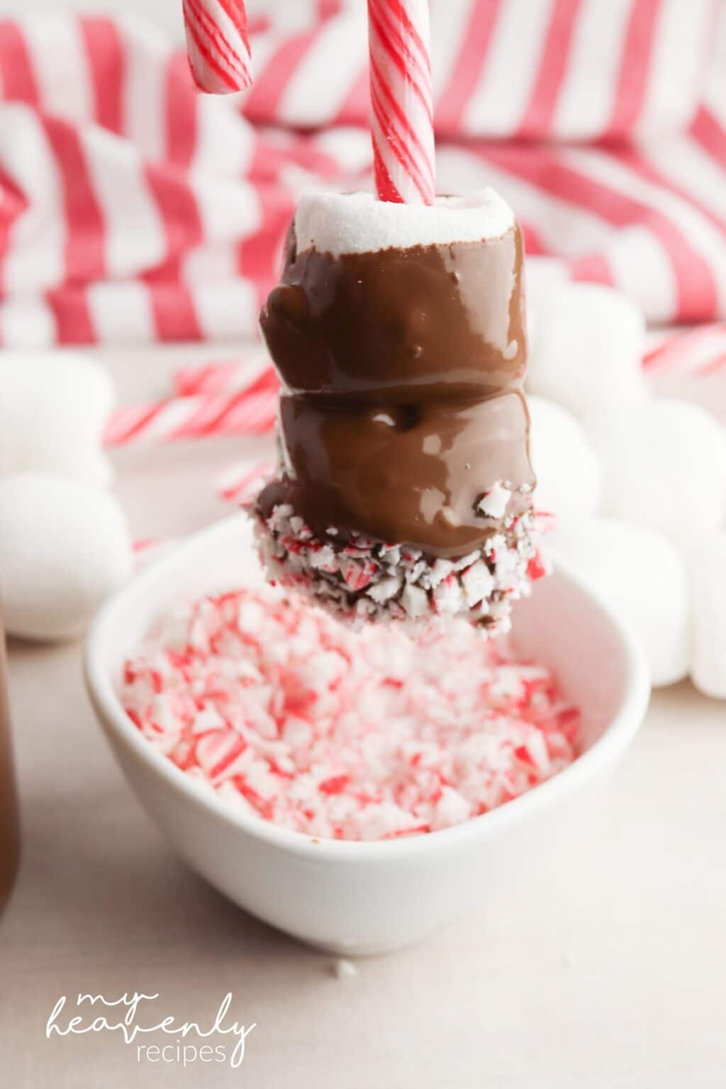 Marshmallow Hot Chocolate Stirrers My Heavenly Recipes