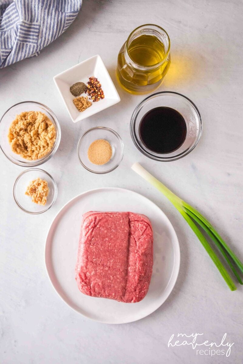 Korean Ground Beef Recipe - My Heavenly Recipes