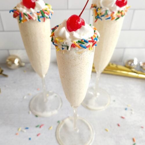 New Years Milkshake Idea - My Heavenly Recipes