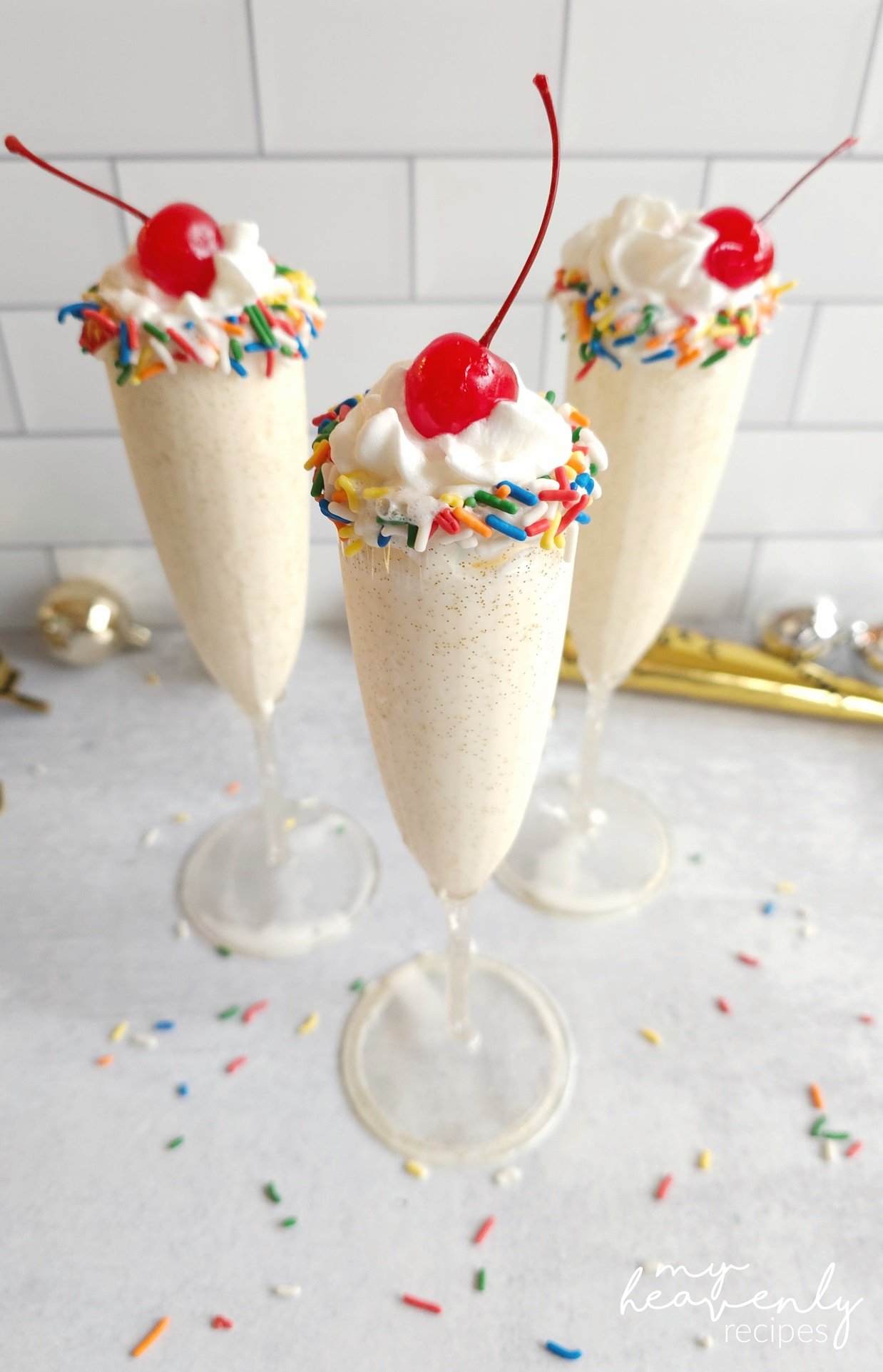 New Years Milkshake Idea