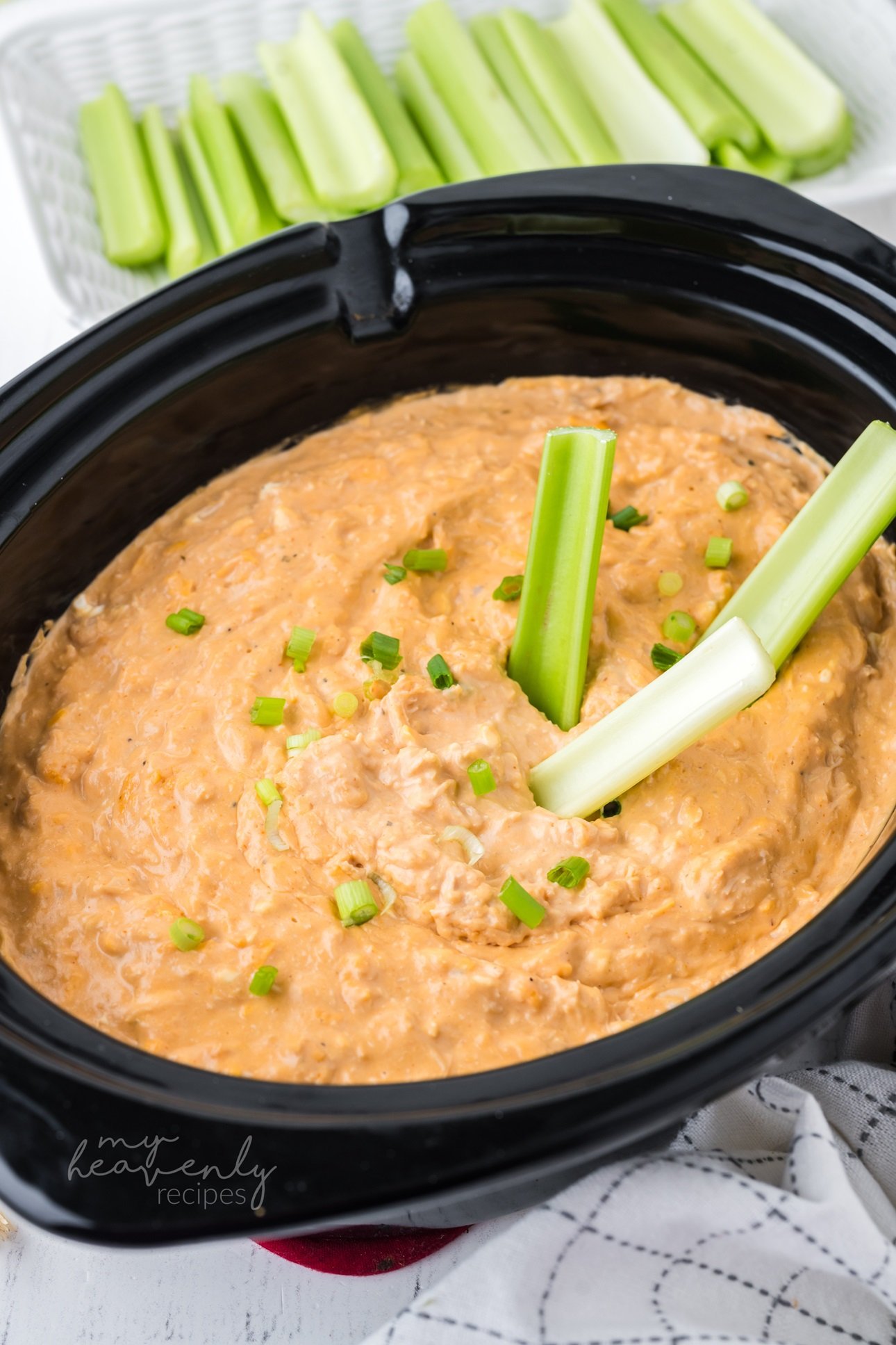 Crockpot Buffalo Chicken Dip Recipe