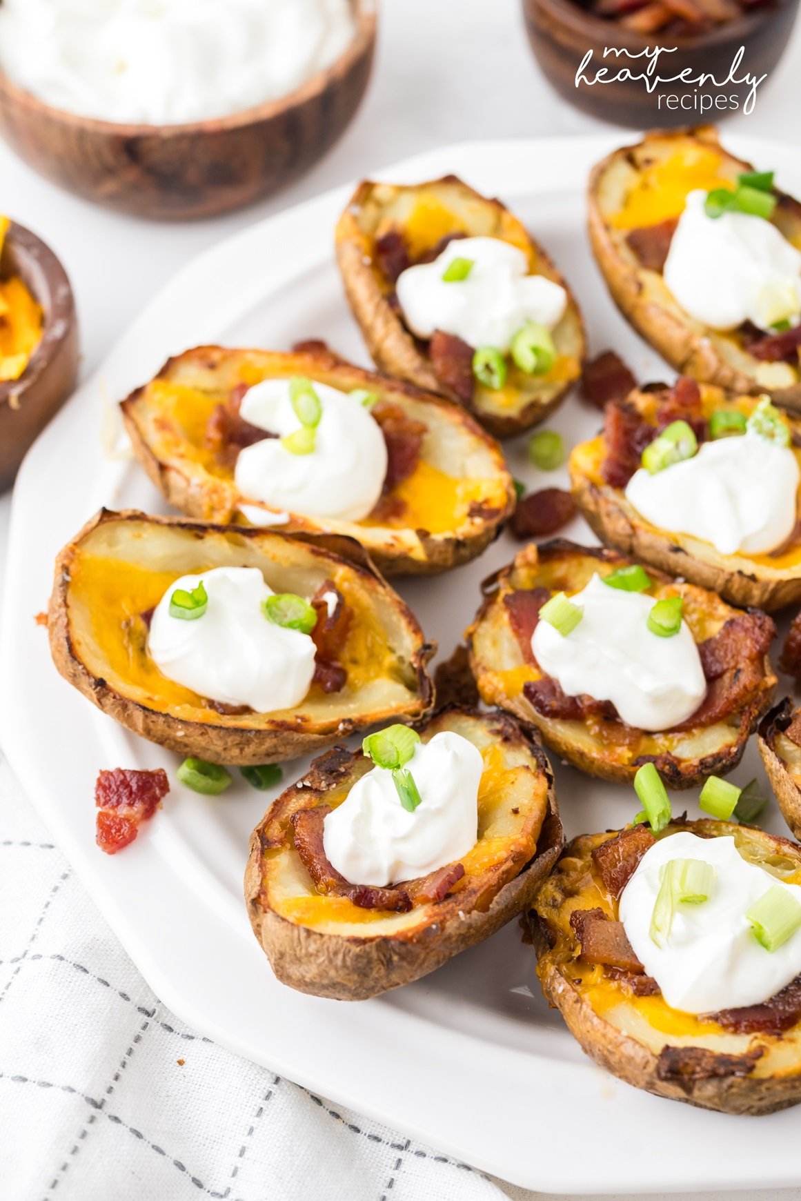 Loaded Baked Potato Skins