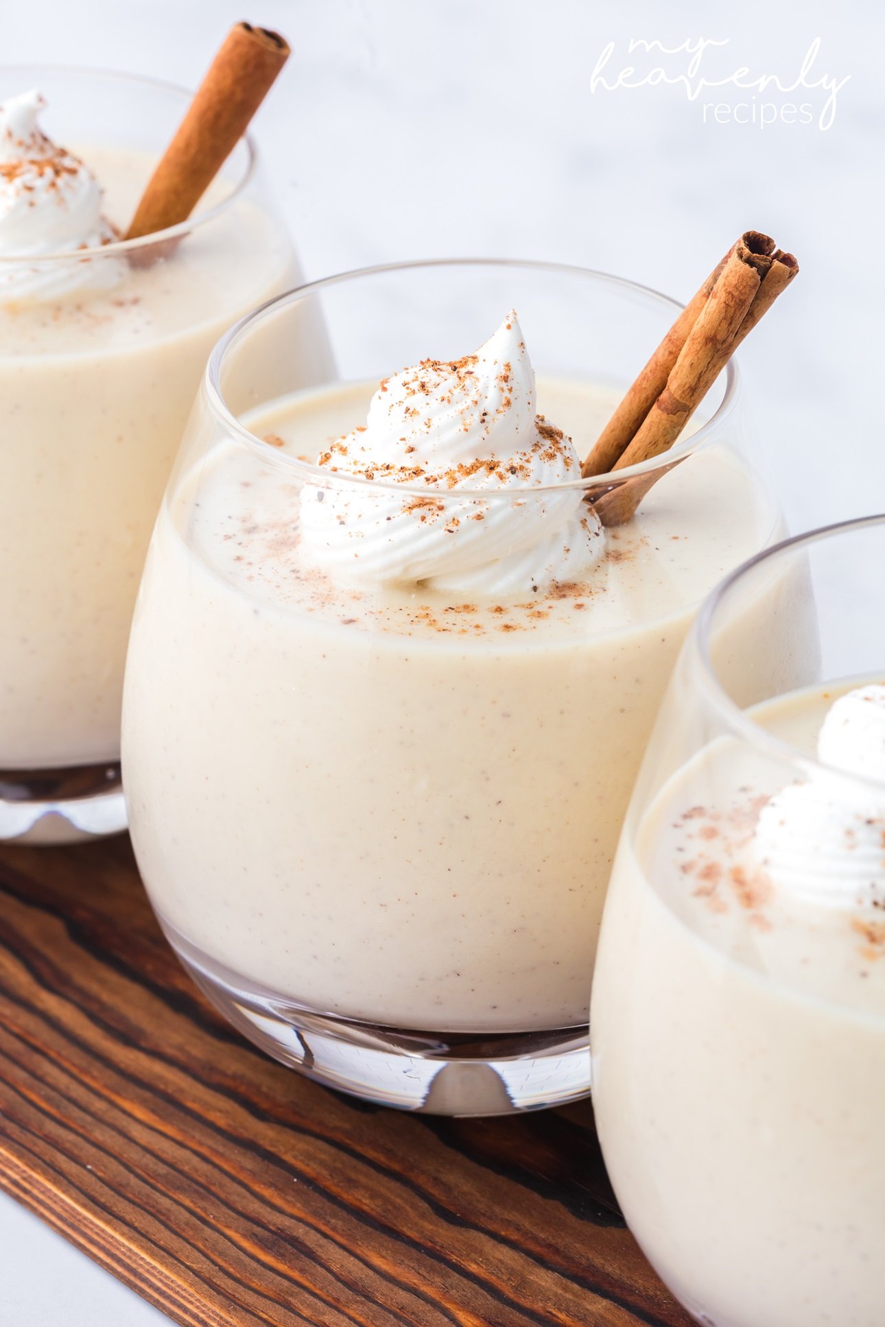 Homemade Eggnog Recipe - My Heavenly Recipes