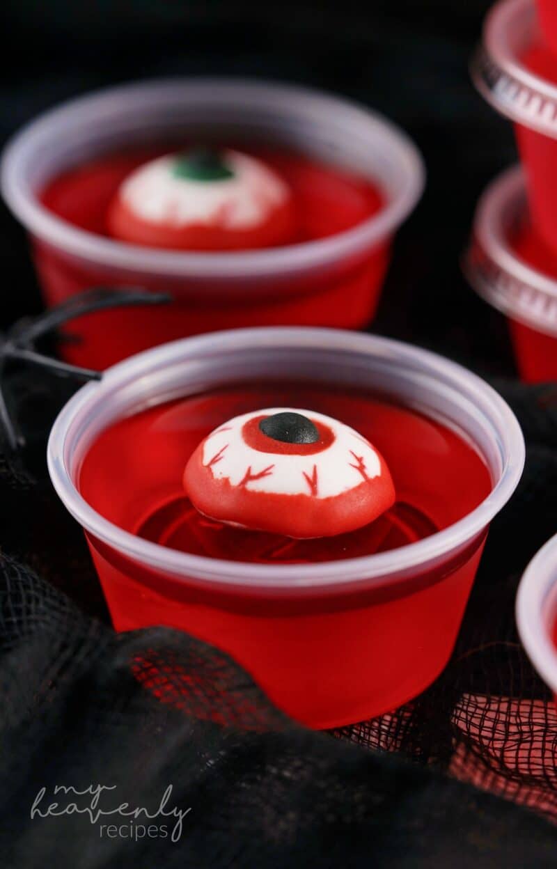 Eyeball Jello Shots - My Heavenly Recipes