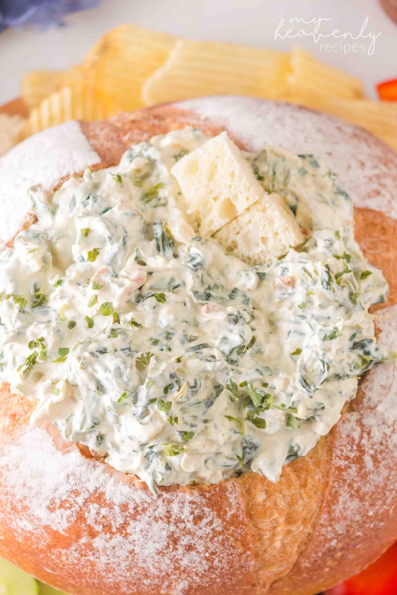 Knorr Spinach Dip Recipe - My Heavenly Recipes